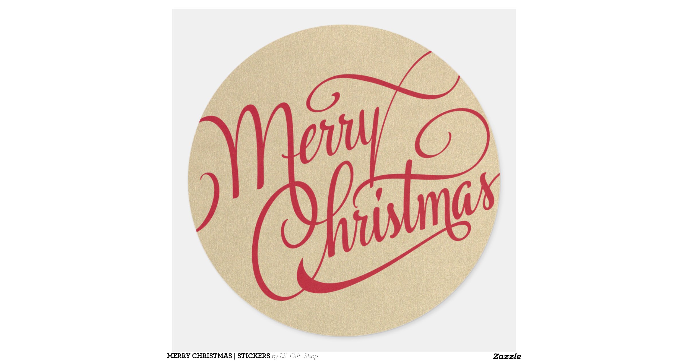 Merry Christmas Stickers Zazzle 1553