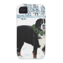 Merry Christmas Vibe iPhone 4 Case