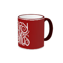 Merry Christmas White Mug