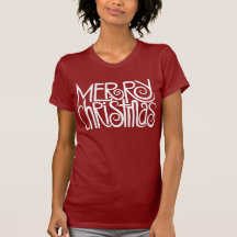 Merry Christmas White T-shirt