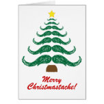 Merry Christmastache! Greeting Cards