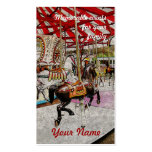 merry-go-round event manager business card