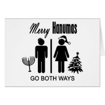 Merry Hanumas Greeting Card