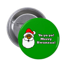 Merry Kwanzaa! Buttons