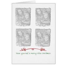 Merry Little Christmas Greeting Card