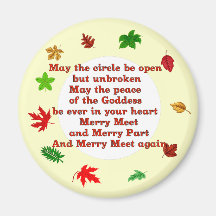 Merry Meet Refrigerator Magnets