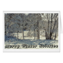 Merry Winter Solstice Cards