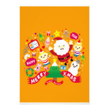 Merry Xmas Personalized Invites