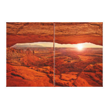 Mesa Arch, Canyonland National Park Stretched Canvas Prints