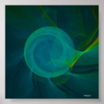mesmerising swirl  ver 2 poster