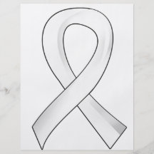 Mesothelioma Pearl Ribbon 3 Full Colour Flyer