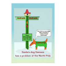 Message problem at the North Pole Personalised Announcements