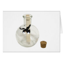 MessageBottle092609 Greeting Cards