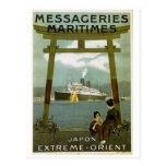 Messageries Maritimes Japon Extreme Orient Post Card