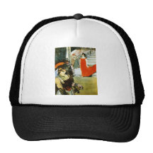 Messalina Descending by Toulouse-Lautrec Hat