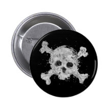 Messy Pirate Button