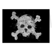 Messy Pirate Greeting Cards