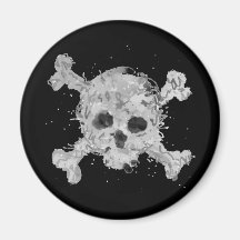 Messy Pirate Magnet