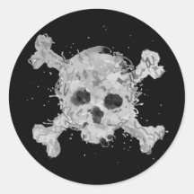 Messy Pirate Sticker