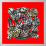 Metal Circle Poster