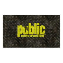 Metal Construction Business Card