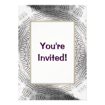 METAL Element Kaleido Pattern Invites