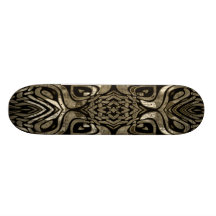 Metal Kaleidoscope Skateboard