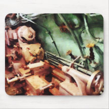 Metal Lathe in Submarine Mouse Pad
