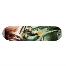 Metal Lathe in Submarine Skate Boards
