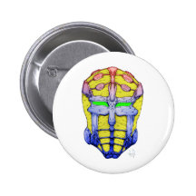 Metal Rush Pinback Buttons