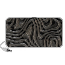 Metallic Ooze - Cool Liquid Metal Look Pattern Speaker System