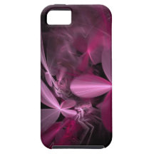 Metallic Pink Flower Petals