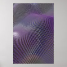 Metallic Sinescape Print