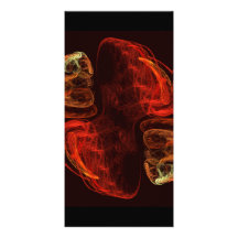 Metamorphosis Abstract Art Photo Card