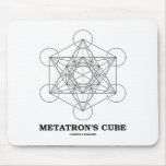 Metatron's Cube (Sacred Geometry) Mouse Pads