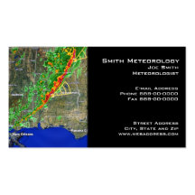 Meteorologist Business Card