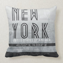 Metropolis New York pillows