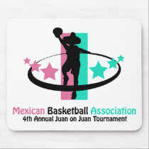 Mexican Basketball Association mousepads