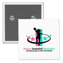 Mexican Basketball Association buttons