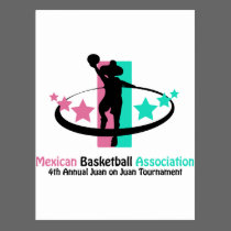 Mexican Basketball Association postcards