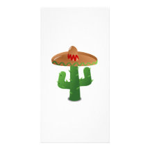 Mexican Cactus Photo Greeting Card