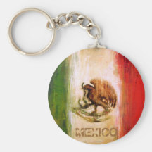 MEXICAN FLAG - MEXICO STYLE KEY CHAIN
