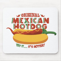 Mexican Hotdog Mouse Mats