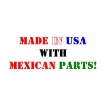 MEXICAN PARTS T-SHIRTS