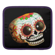 Mexican Sugar Skull iPad Sleeve