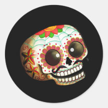 Mexican Sugar Skull Sticker