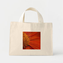 Mexican Sunflower Tote Canvas Bag