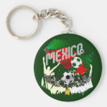 Mexico Grunge Futbol Mexicano Soccer gifts Key Chain