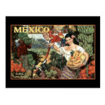 mexico land of tropical splendour post card
