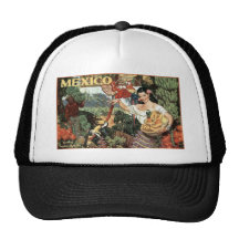 mexico land of tropical splendour trucker hat